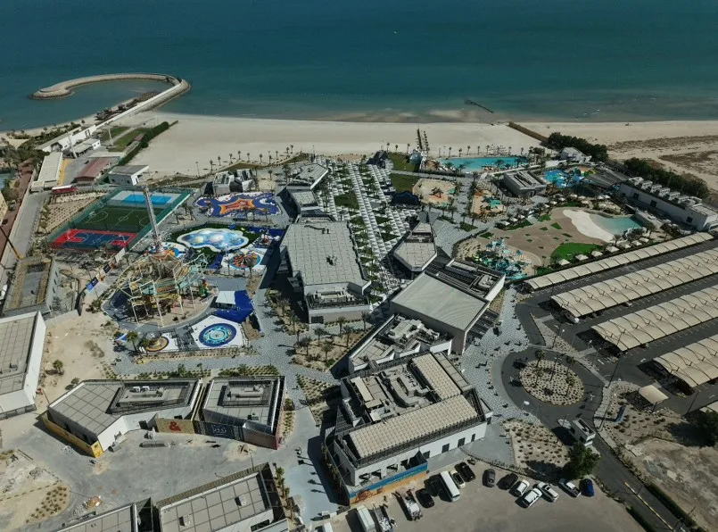 Messilah Beach venue aerial view